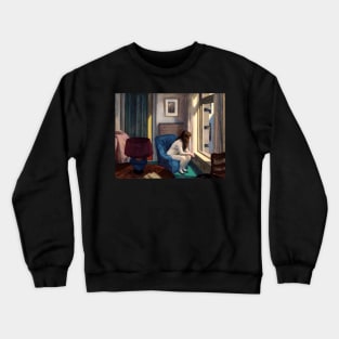 High Resolution Edward Hopper Eleven Am 1926 Crewneck Sweatshirt